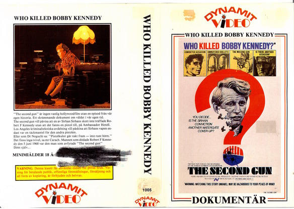 1005 WHO KILLED BOBBY KENEDY ? (VHS)